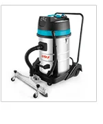 3000W Three-motor Stainless Steel Powerful Professional Heavy Duty Vacuum Cleaner