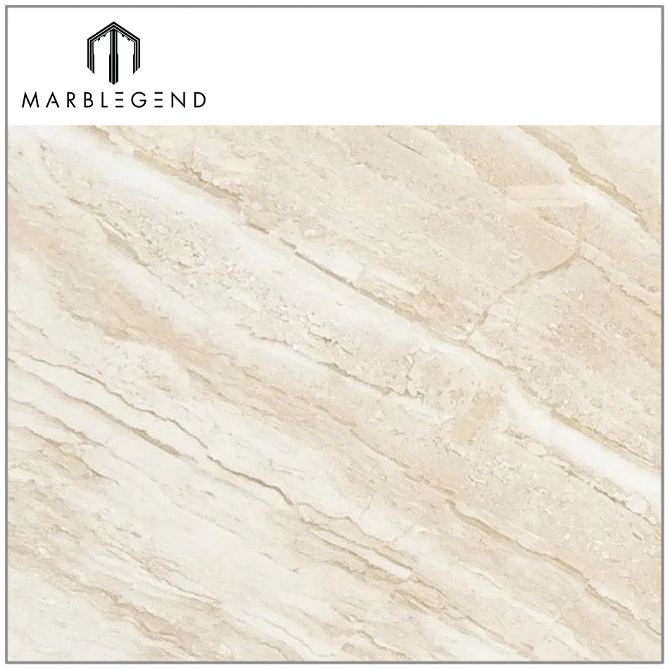 cheapest flooring tiles and wall panel aluminum backed composite dino beige marble tile