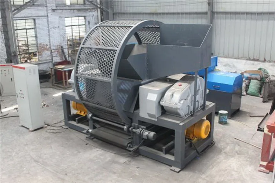 
Popular Car Tyre Crusher Car Tire Shredder Machine 