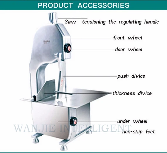 Cheapest price high quality stainless steel bone cutting saw machine