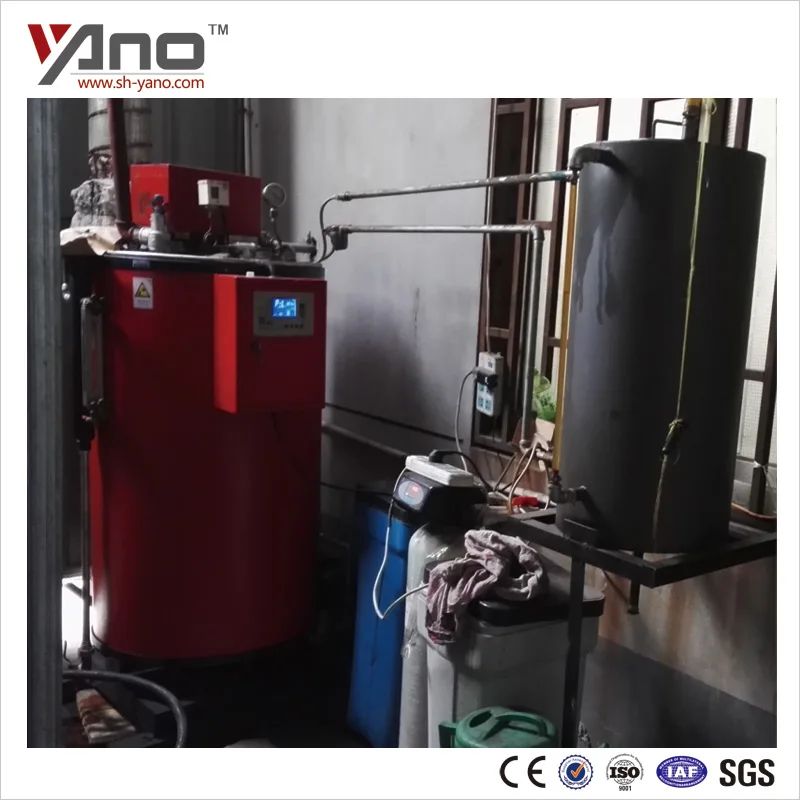 CE Certificated 3-Pass Water Tube Small Diesel Oil Fired Steam Boiler Capacity 35-50KG/h