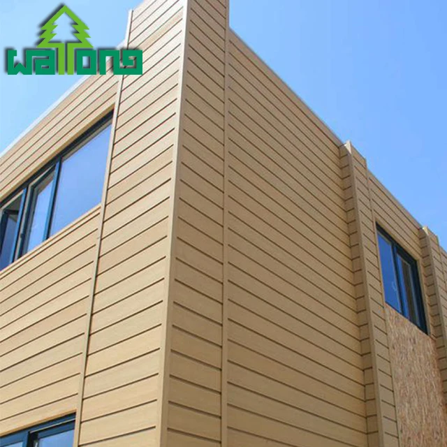 
Capped WPC outside cladding outdoor decorative wall panels 