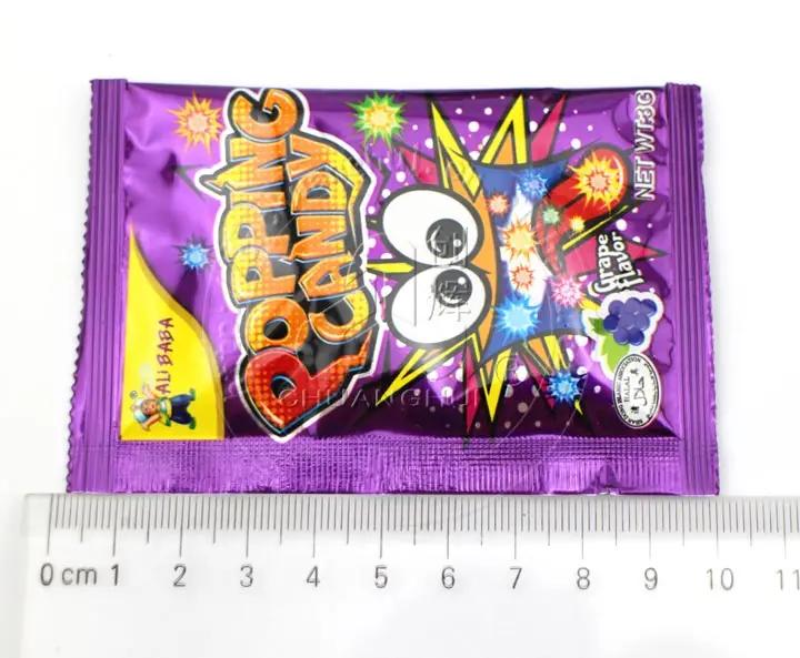 3g мешках чистый Popping Pop Rocks конфеты