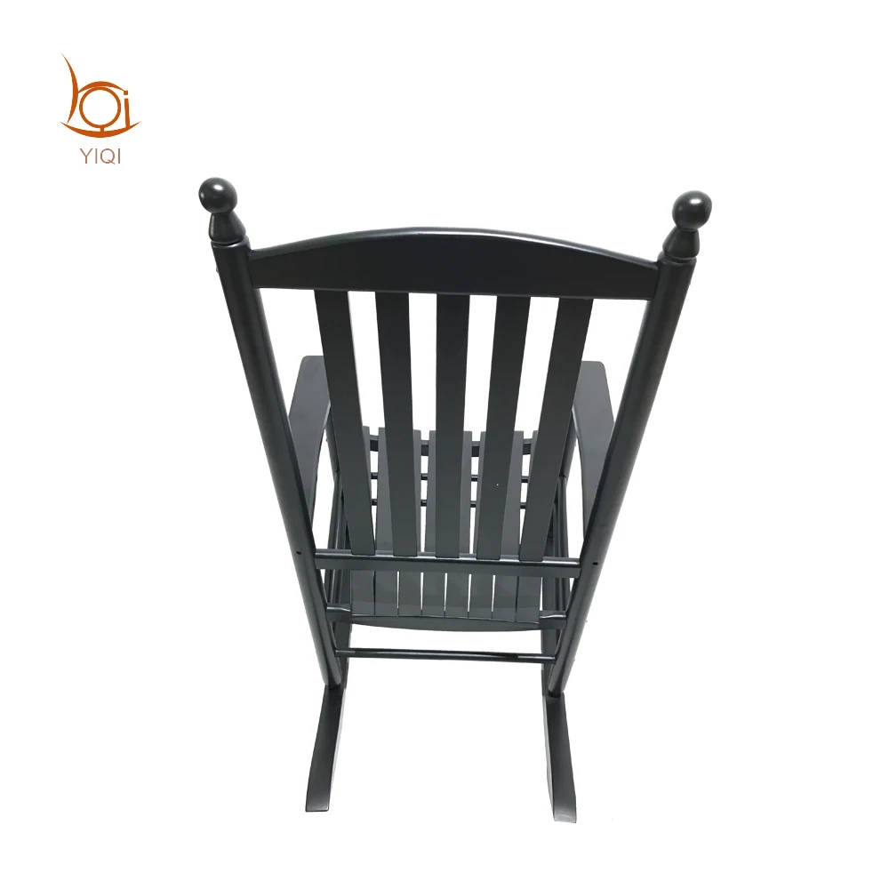 American Style Solid Wood Rocker White Color Rocking Chair