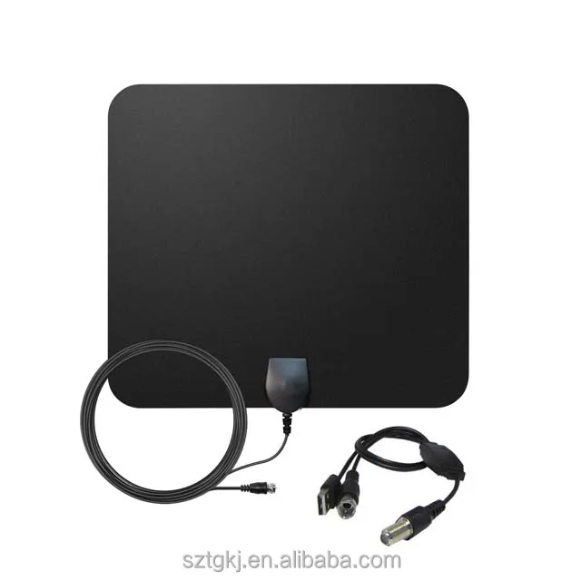 № Фабрики прямые поставки VHF/UHF DVB-T2 ультра-тонкий Multi-направленная Крытый HDTV для Smart TV конвертер
