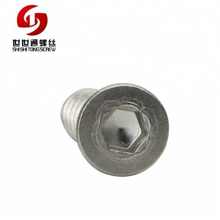 Stainless Steel Hex Flat Countersunk Head Self-Tapping Screws