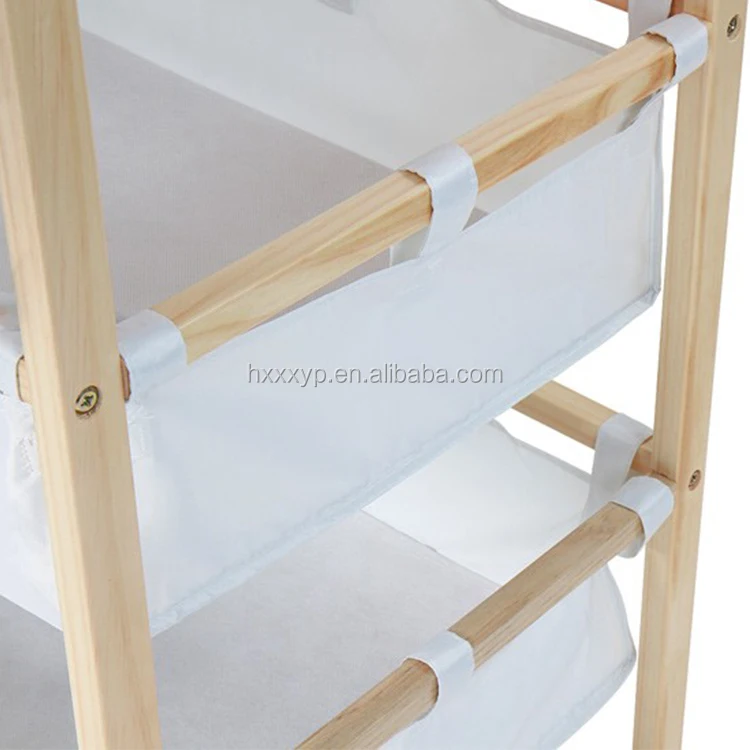 Wholesale cheap wooden baby diaper changing table