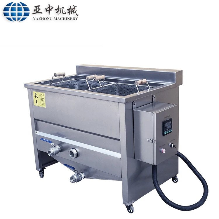 Rectangular basket type small fryer commercial donut fryer