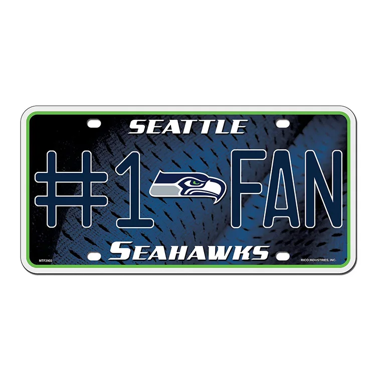 Factory wholesale custom product is personalized souvenir car decorative metal aluminum sign number license plate