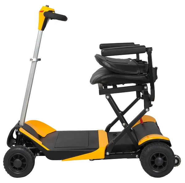 High quality 24V 12AH lithium battery PG controller automatic folding mini electric scooter with CE approved