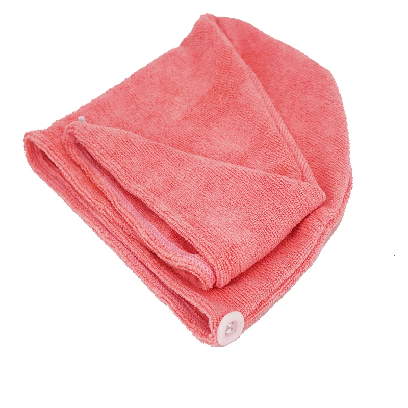 Super absorbent drying microfiber hair wrap cap  towel