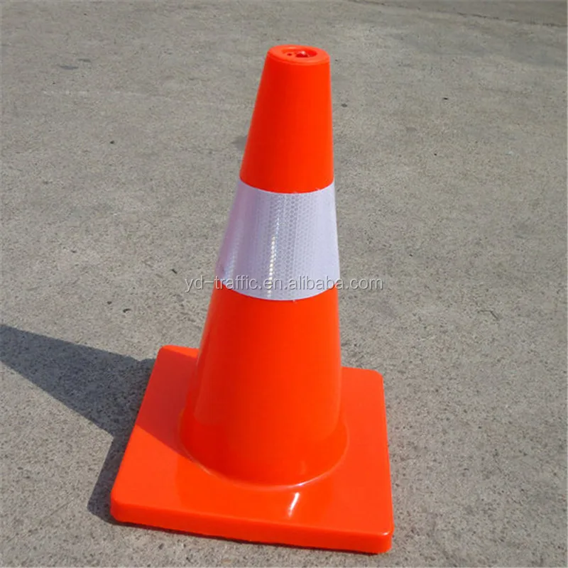 70cm high quality reflective PVC traffic cone factory price soft road safety cone traffic cone