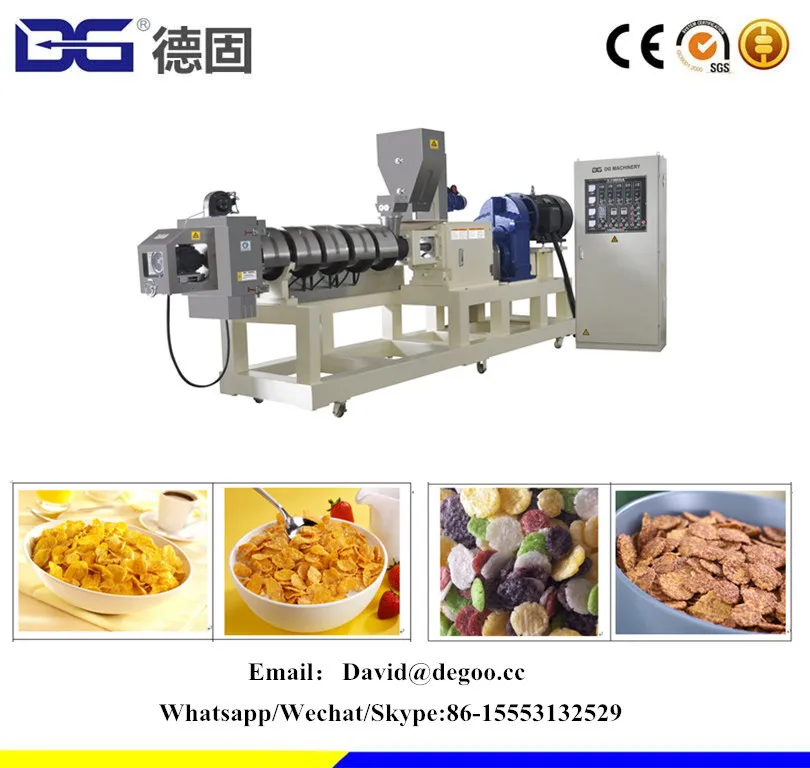 
Corn Flakes Making Machine Equipment Production Line Factory Price 