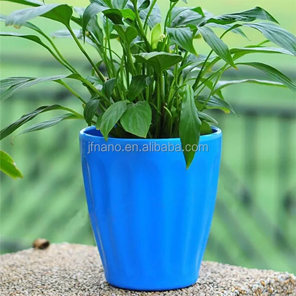 
Wholesale cheap color plastic flowerpot 