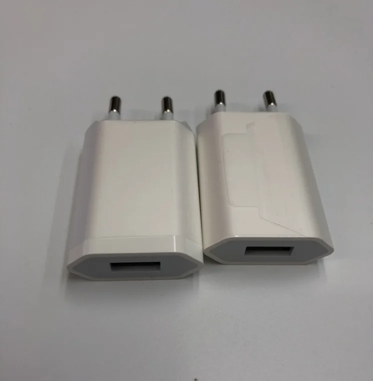 
High Speed Wall Charger EU/US plug 5V 1A USB wall charger for iphone smartphones 