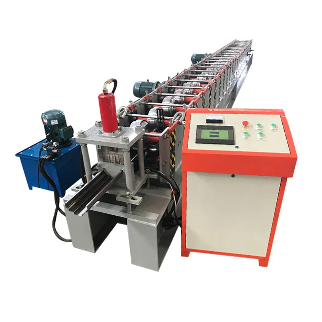 rolling shutter door guide rails roll forming machine/roller shutter door making machine