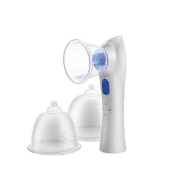 led therapy vacuum breast massage machine Electric Vacuum Suction breast Massager