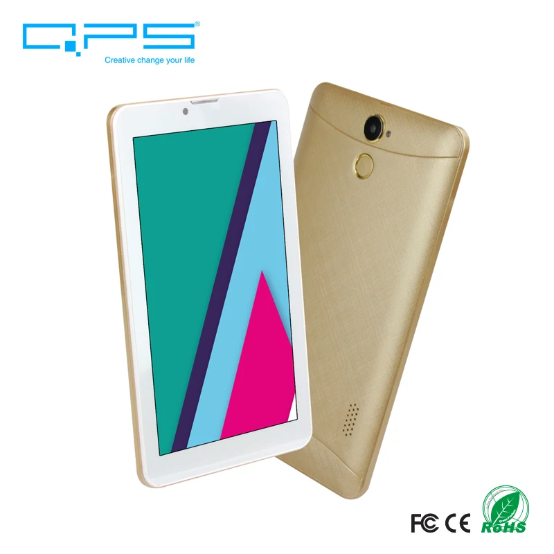 Qps hot selling tablet pc in 7 inch with IPS display with Dual SIM card