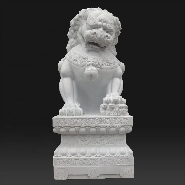 Factory custom life size stone lion famous roman statues