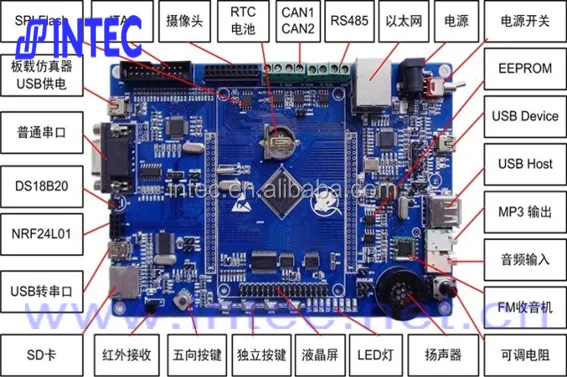 
LPC1768 MCU /development board/ learning board 