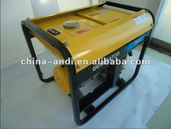 3kw портативный генератор бензина ad3800