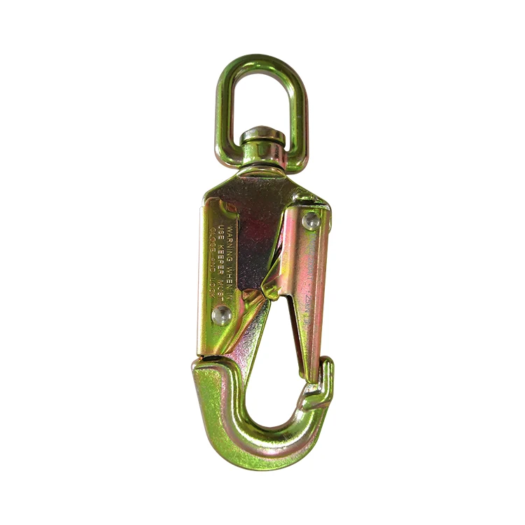New design CE climbing carabiner heavy duty swivel trigger snap hook High quality Swivel Snap Hook
