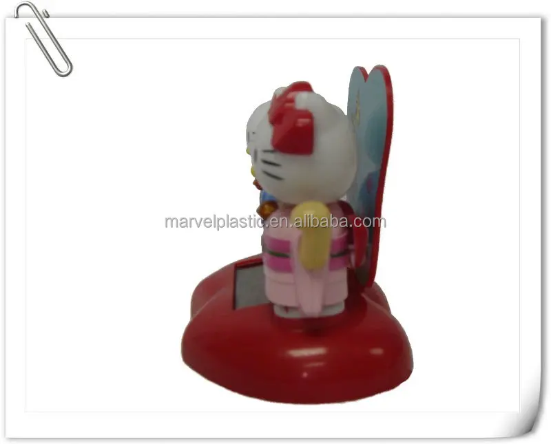 
solar animal figure moving parts ABS toy decoration 