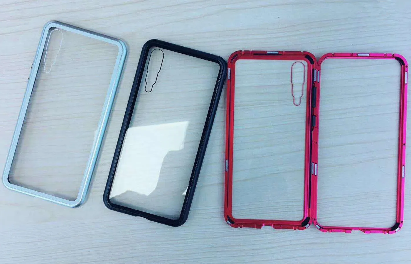 Free Shipping Metal Magnet Case For Huawei P20 Nova 3 3i 3e Magnetic Adsorption Phone Case For Huawei P20 P20 Pro P20 Lite