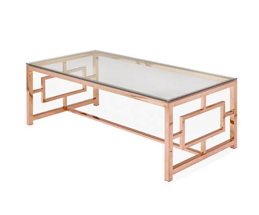 
Gold steel frame Boutique Coffee Table 
