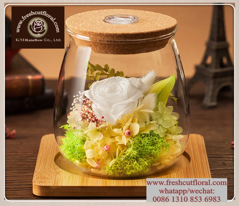 Papaya Whip Preserved Flower Arrangements For Sale For Silk Flower Arrangements