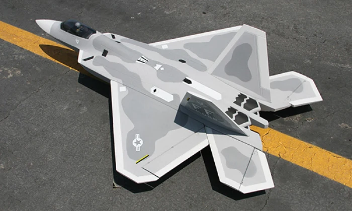 8CH 2.4G Radio Control Toy F-22 Rc Airplane