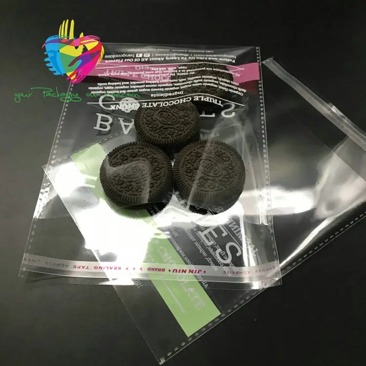 Clear Transparent T-shirt Plastic Bags OPP Poly Cellophane Bag Verpackung