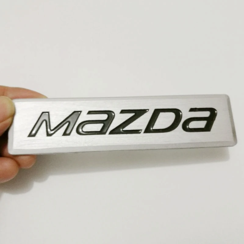
Custom Car Floor Mat Metal Emblems Badges Logo for Mazda 