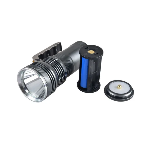 High Power T6 LED Search Light Long Distance 4 Models Handheld Flashlight Torch with Rechargeable Battery for Camping