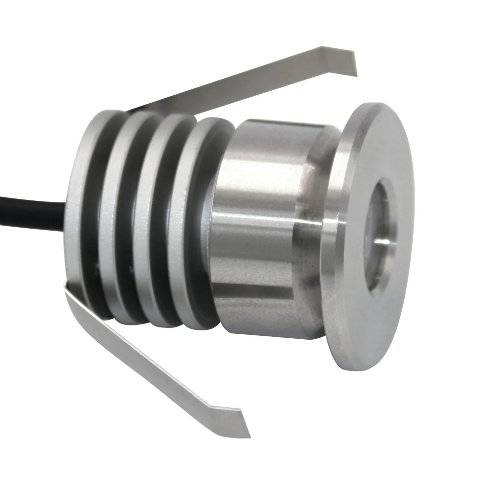 3W White Ceiling Dimmable IP67 Recessed Downlight Mini Bulls Eye Spot Stair Step Lamp LED Interior Boat Courtesy Light