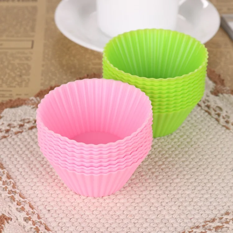
Amazon Best Seller BPA Free Silicone Cupcake Liners 