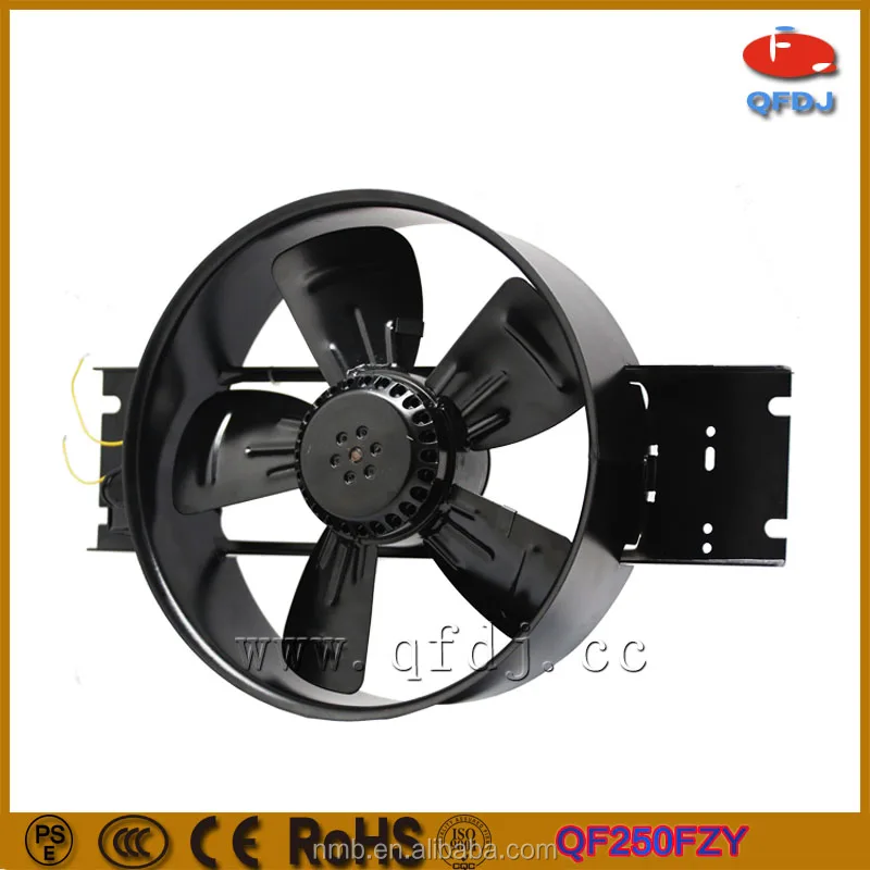 Вентилятор для преобразователя частоты 250fzy6-d 220 В настенный промышленный вытяжной вентилятор охлаждающий с металлическими лезвиями