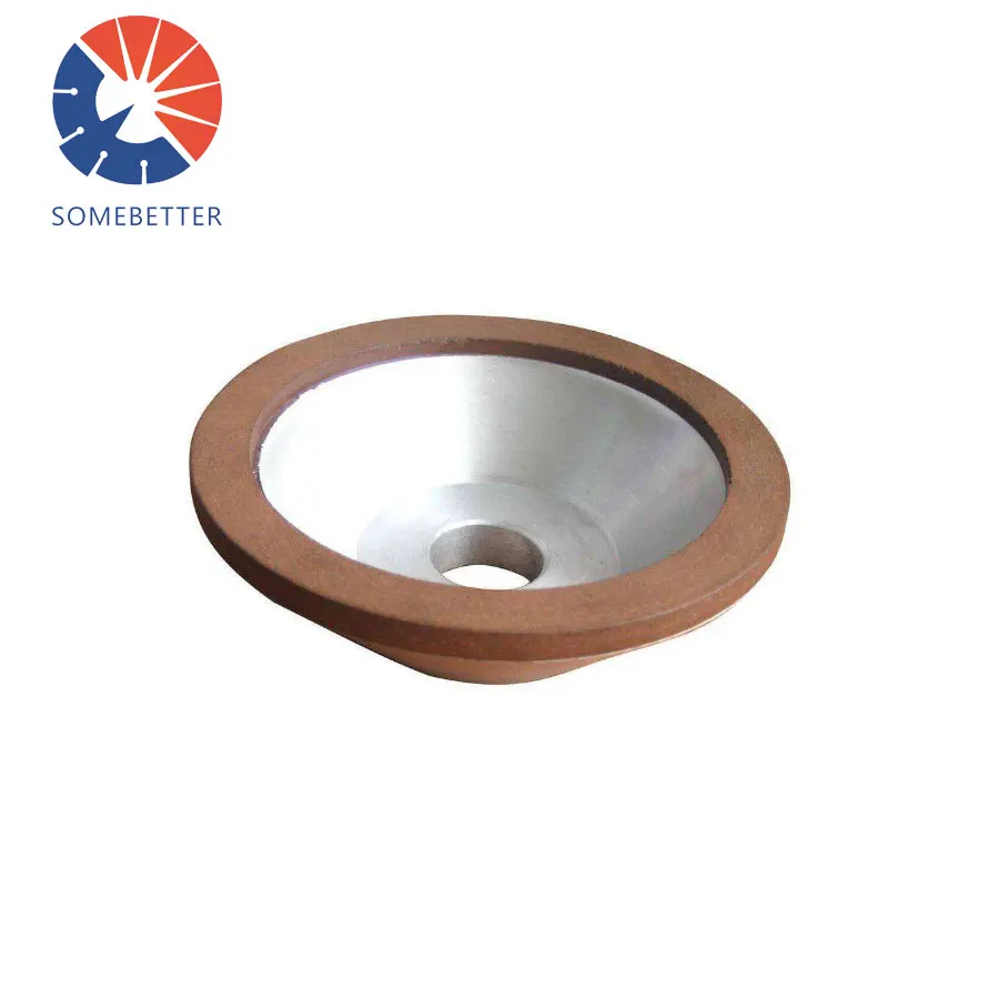 D6*H1 1/4*T1 7/ 8*X1/8 Inch Electroplated CBN Diamond Grinding Wheel for Woodturning Tools