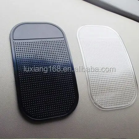 New products 2021 wholesale cheap super powerful cell phone mats anti slip car pu gel sticky dashboard adhesive pads
