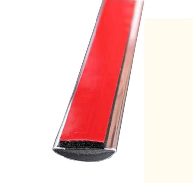 Chrome Car Exterior Edge Guard Moulding Strip Self Adhesive Trim for Body Line