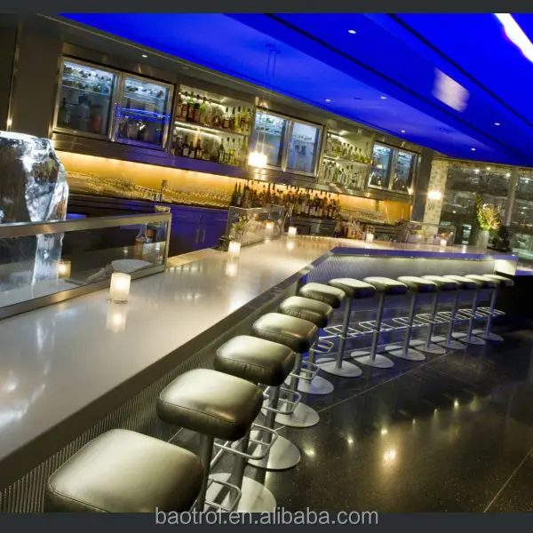 free sample for artificial stone beer bar counter night pub order counter for sale