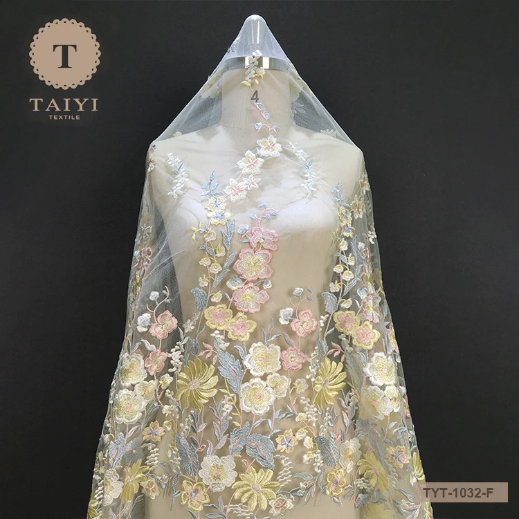 Top Quality New Fashion Guipure Embroidery Lace Fabric