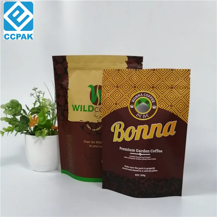 Matt Pouch Multicolor Flat Doypack Zip lock No Aluminum Custom Heat Sealed Stand Up Zipper Lock Mylar pouch