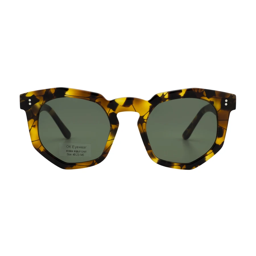 Mazzucchelli 1849 Italy Sunglasses Lenses Certificated Passed Tortoise Ivory Brown Color Better Quality Sunglasses