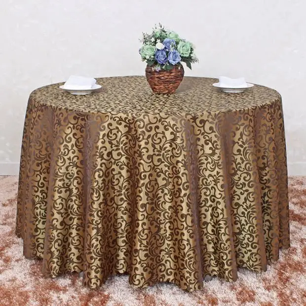 120inch Decorative Round Table Clothes For Weddings