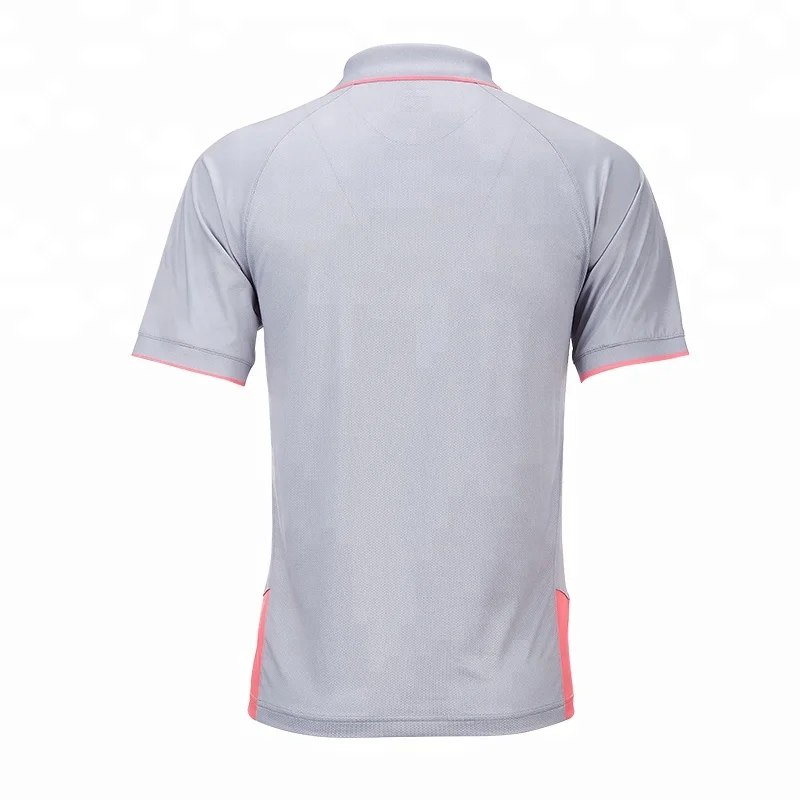 Cheap White badminton t-shirt design tennis shorts wholesale sports polo jersey