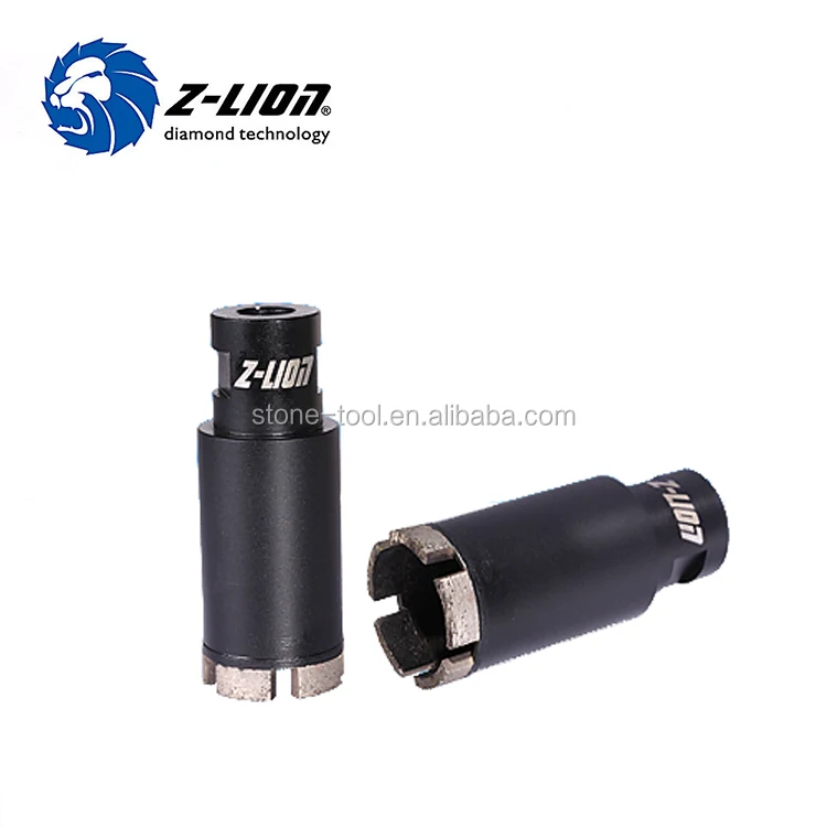 ZLION Crown Segment Diamond Core Drill / Diamond Concrete Core Drill Bit for Stone