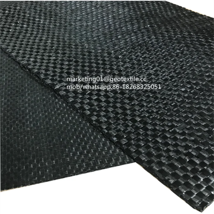 Soil reinforcement woven driveway geotextile fabric