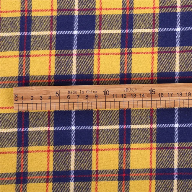 Fashion design cotton yarn dyed madras tartan plaid fabric in stock