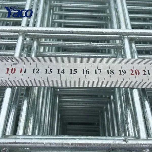 4ga 6ga 8ga Galvanized welded grid panel sheep fence goat panel